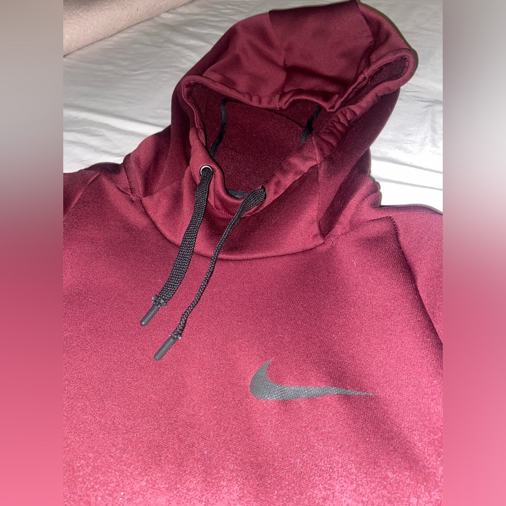 Men’s Nike Dri-Fit Dark Red Hoodie